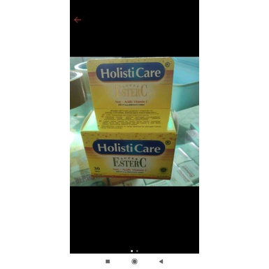 holisticare ester c 30 tablet botol