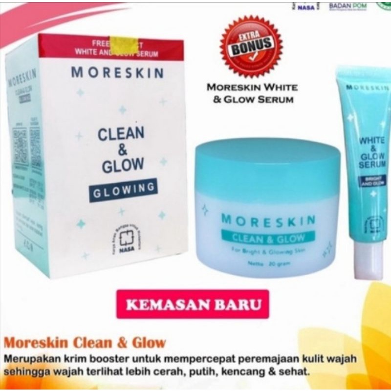 MORESKIN clean & glow