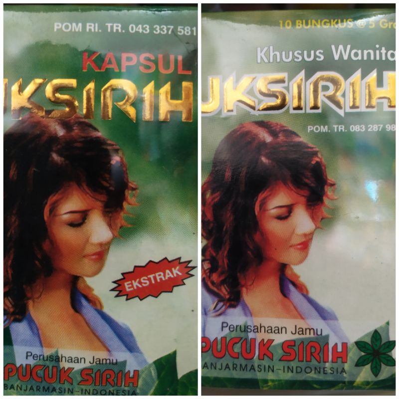 Cuksirih kapsul jamu