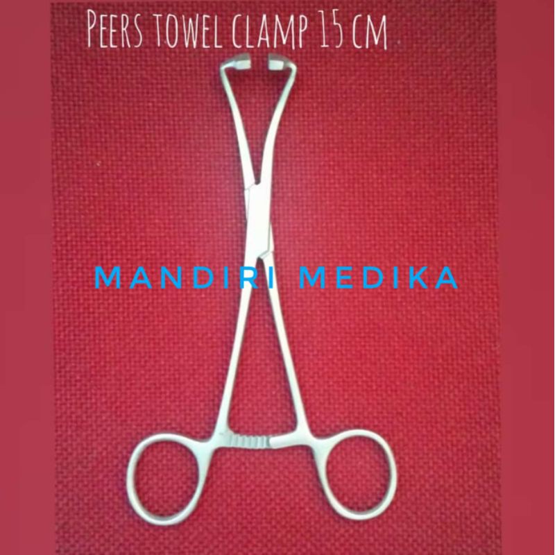 Peers Bertram Towel Forcep 14cm