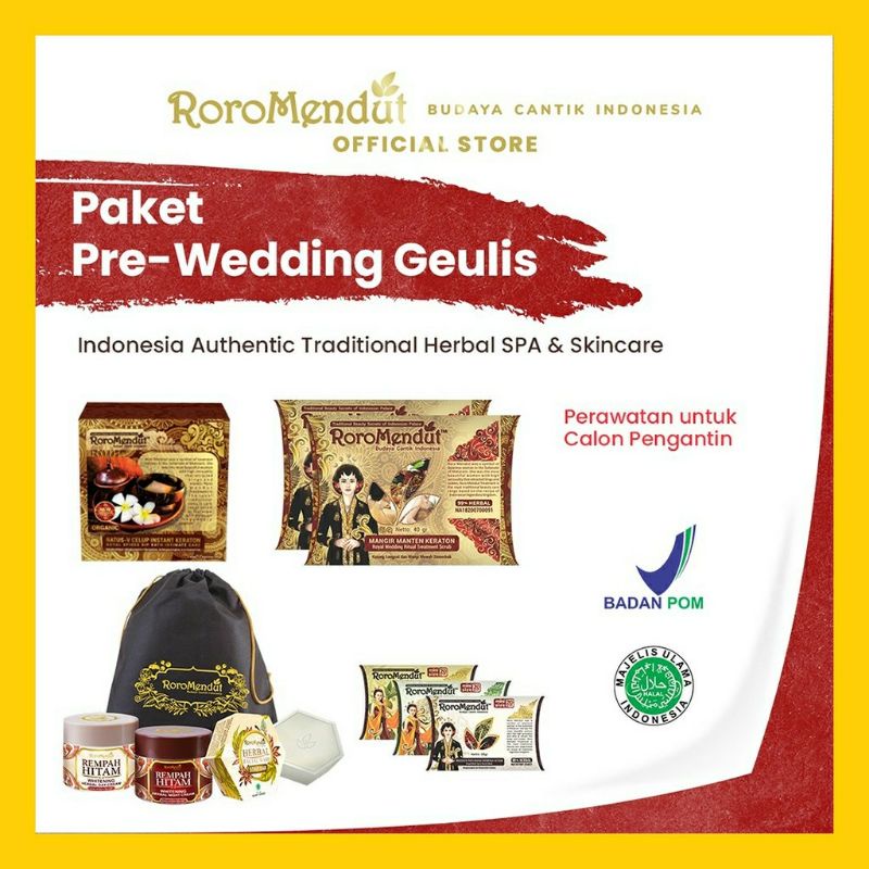 RORO MENDUT PAKET WEDING GEULIS
