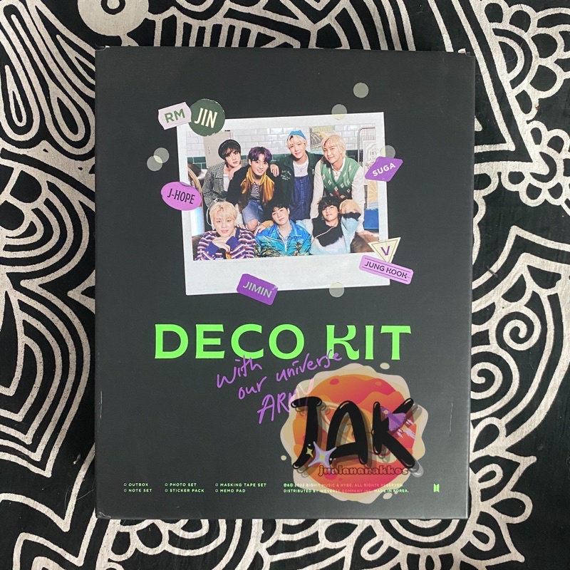 Ready - Outbox Only DECO KIT BTS Official
