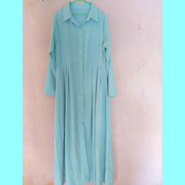 Preloved Blue Maxi Dress