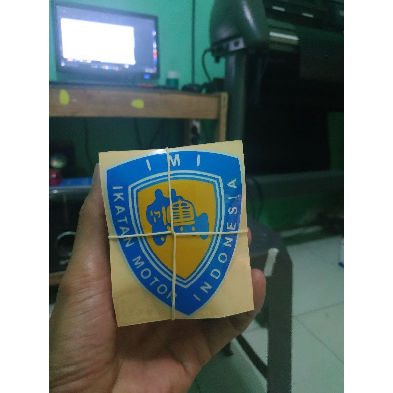 cutting stiker imi stiker motor