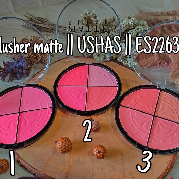 Blusher matte USHAS NO.ES2263