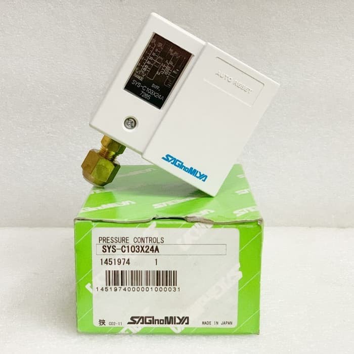 Pressure Control Saginomiya SYS C103X