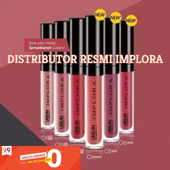 (BISA COD) IMPLORA LIP CREAM ORIGINAL !!!!! BPOM !!!!!