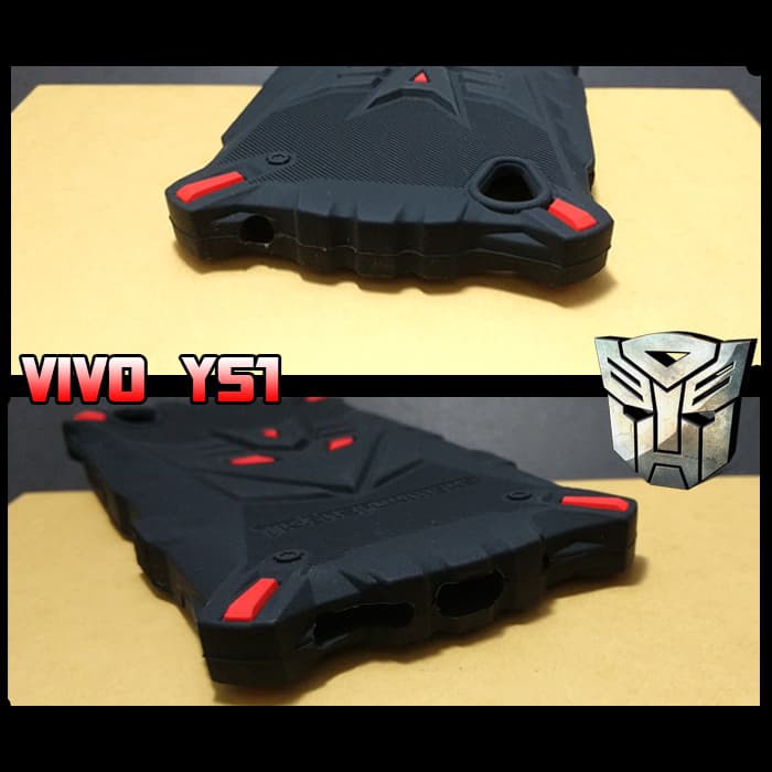 Transformers Megatron Case Vivo Y51 Casing Softcase Shockproof Armor