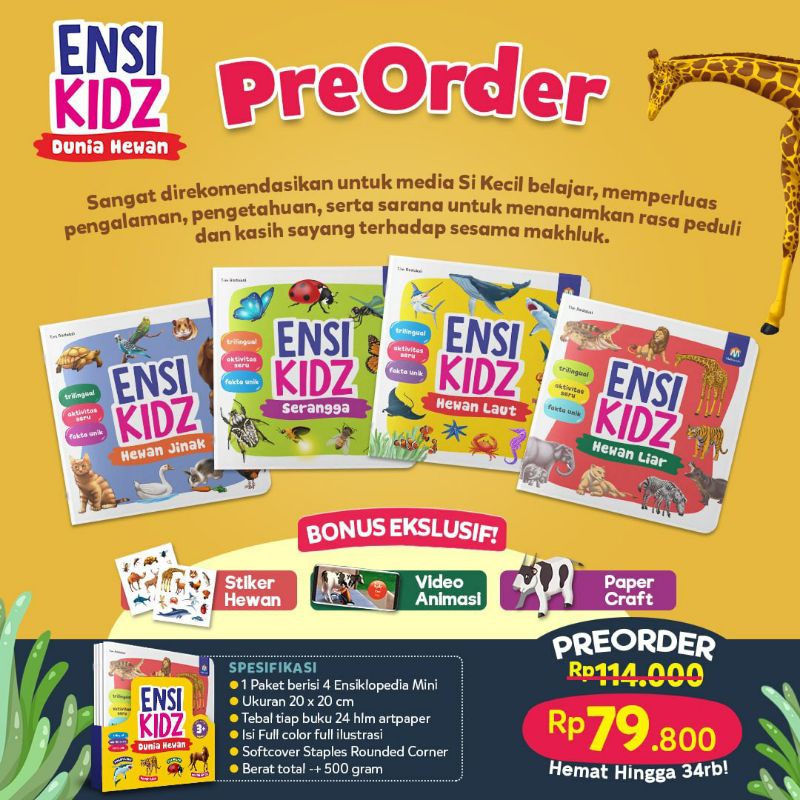 Ensikidz Dunia Hewan