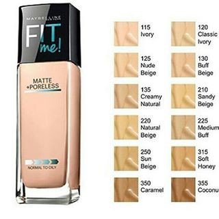 Maybelline FIT ME ! Matte + Poreless Foundation