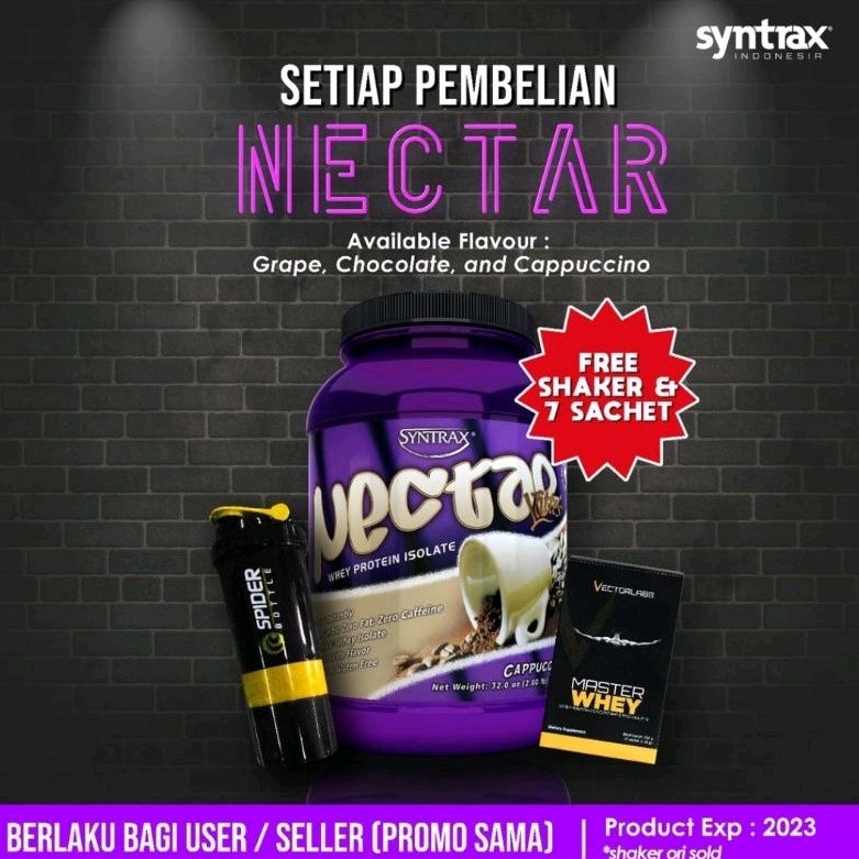 Syntrax Nectar Whey Protein Isolate 2lbs 900g