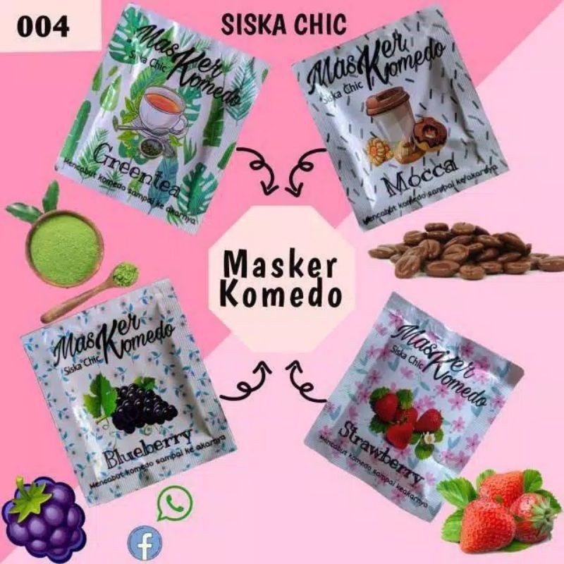 Masker komedo siska chic