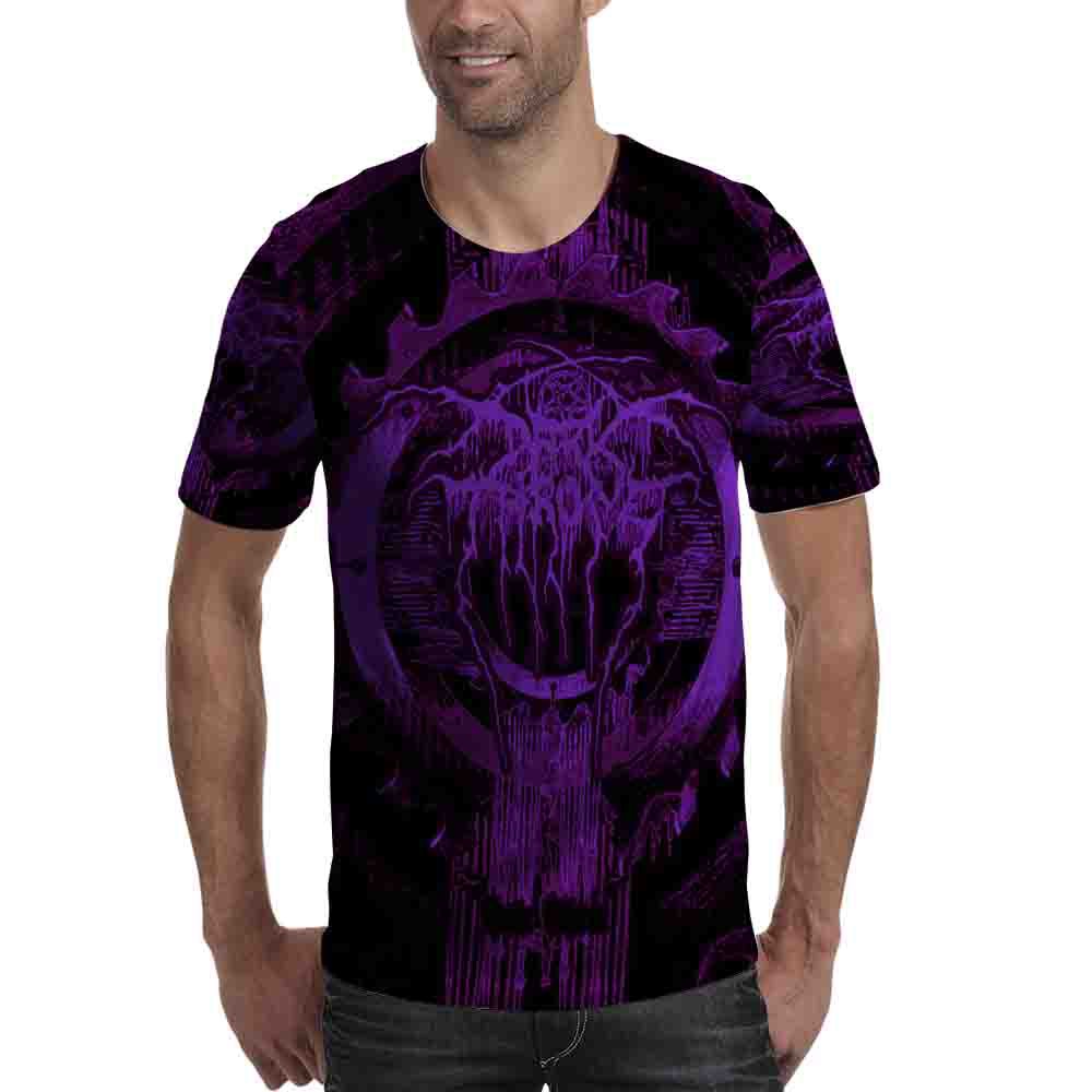 Fullprint Tshirt Darkthrone Kaos Bahan Polyester