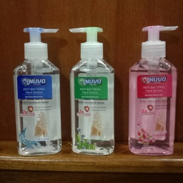 NUVO SANITIZER  250ML PUMP