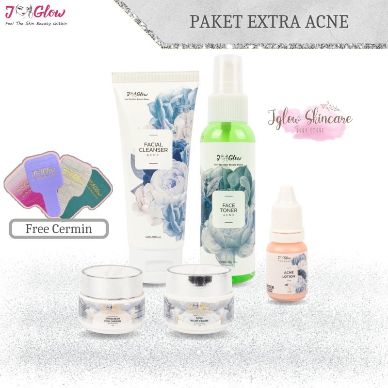 JGLOW PAKET EXTRA ACNE