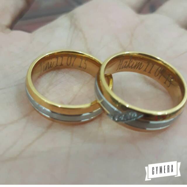 CINCIN COUPLE TITANIUM