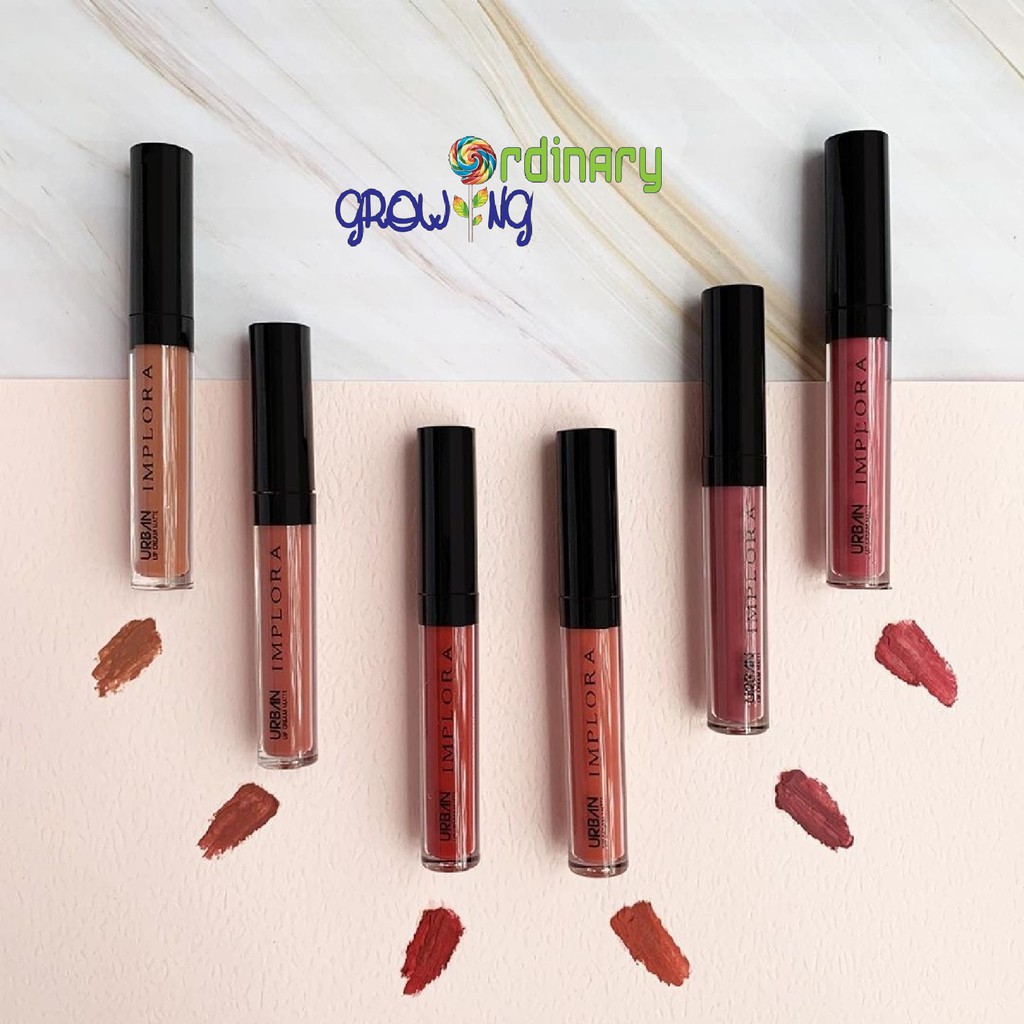 [6 Colours]IMPLORA Lip Cream Matte Original