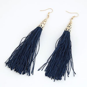 Anting Hook Tassel Panjang Tipis