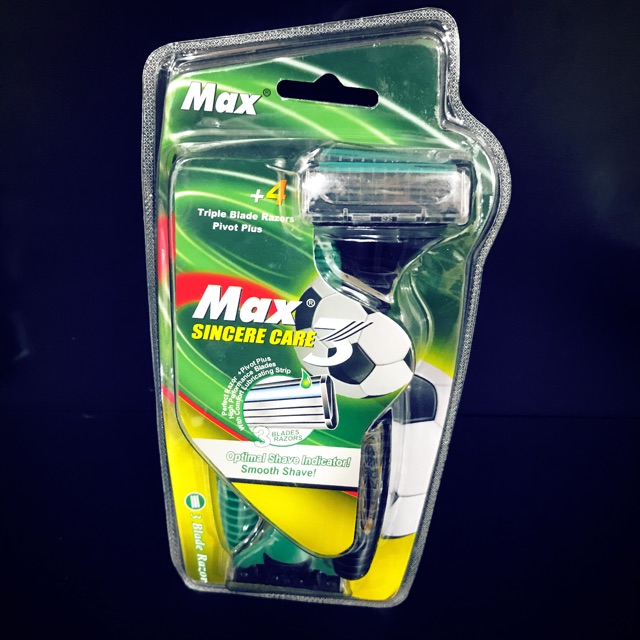 (TERMURAH) Diskon Razor 3 Max sincere Care(3pcs)