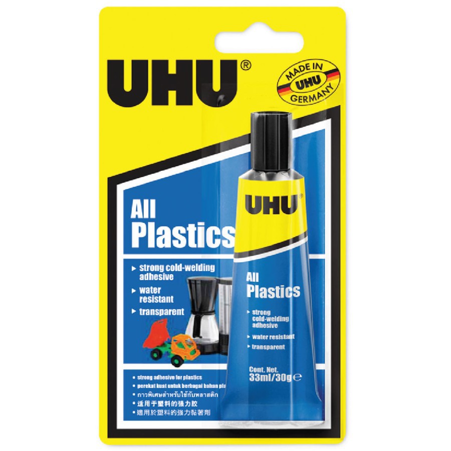 Lem UHU All Plastics 33ml / 30gr