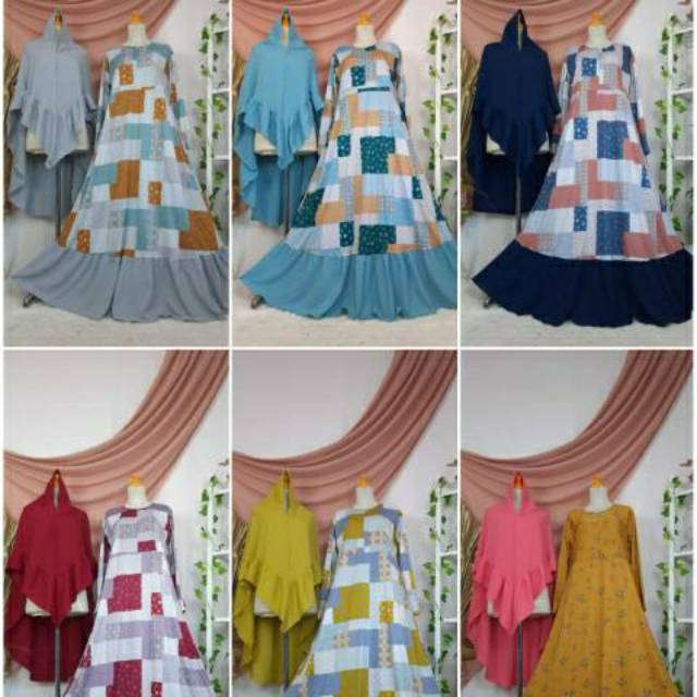 Gamis Set Syar'i