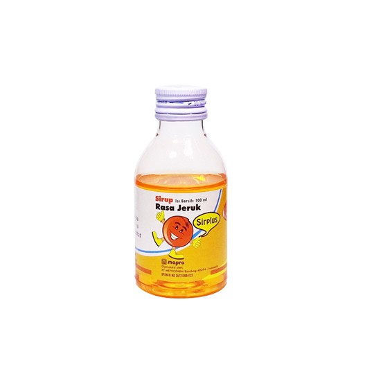 SIRPLUS SYR ORANGE 100ML