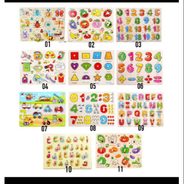 Puzzle kayu