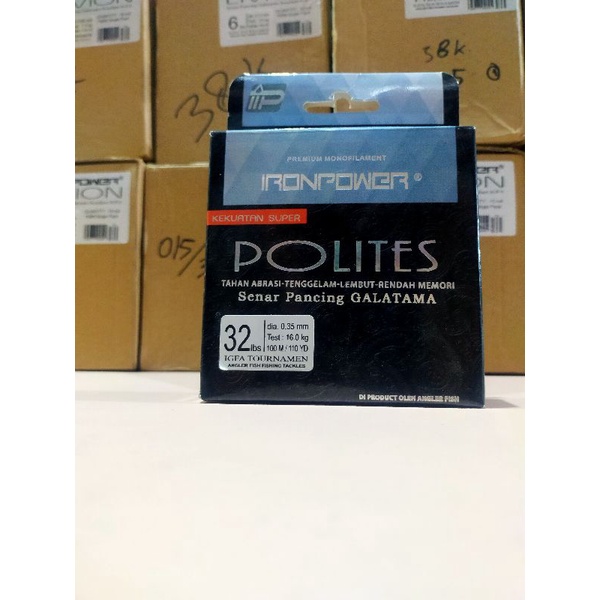 Senar Pancing Polites Ironpower