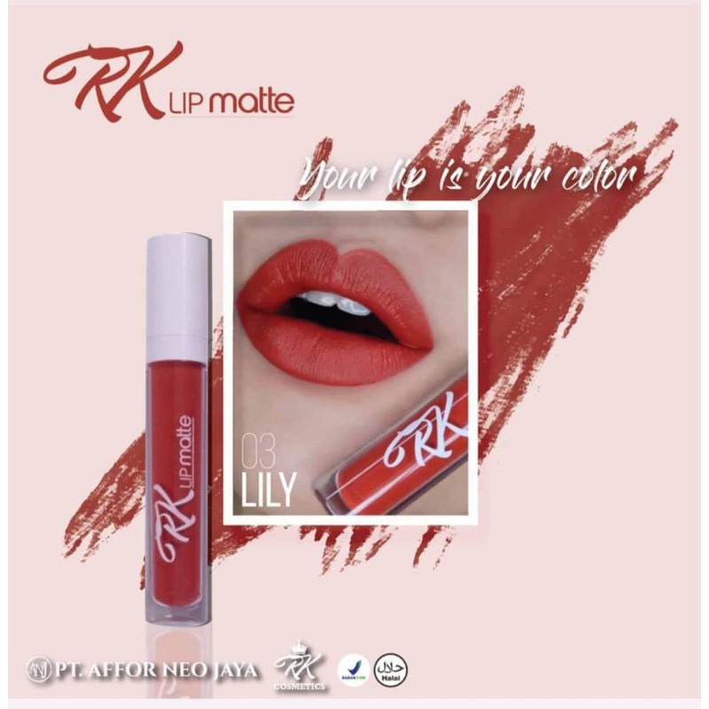 RK Lipcreammatte 3 pcs