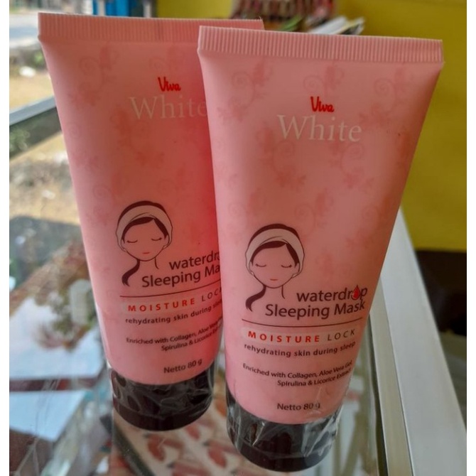 Viva White Waterdrop Sleeping Mask