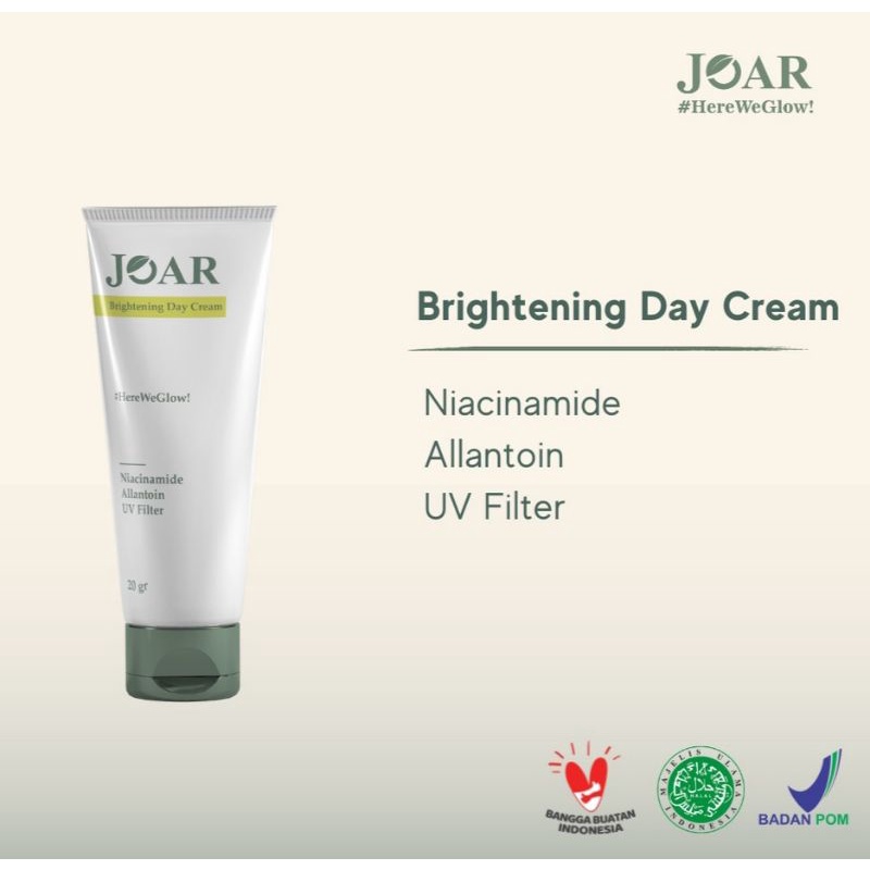 Joar Brightening day cream