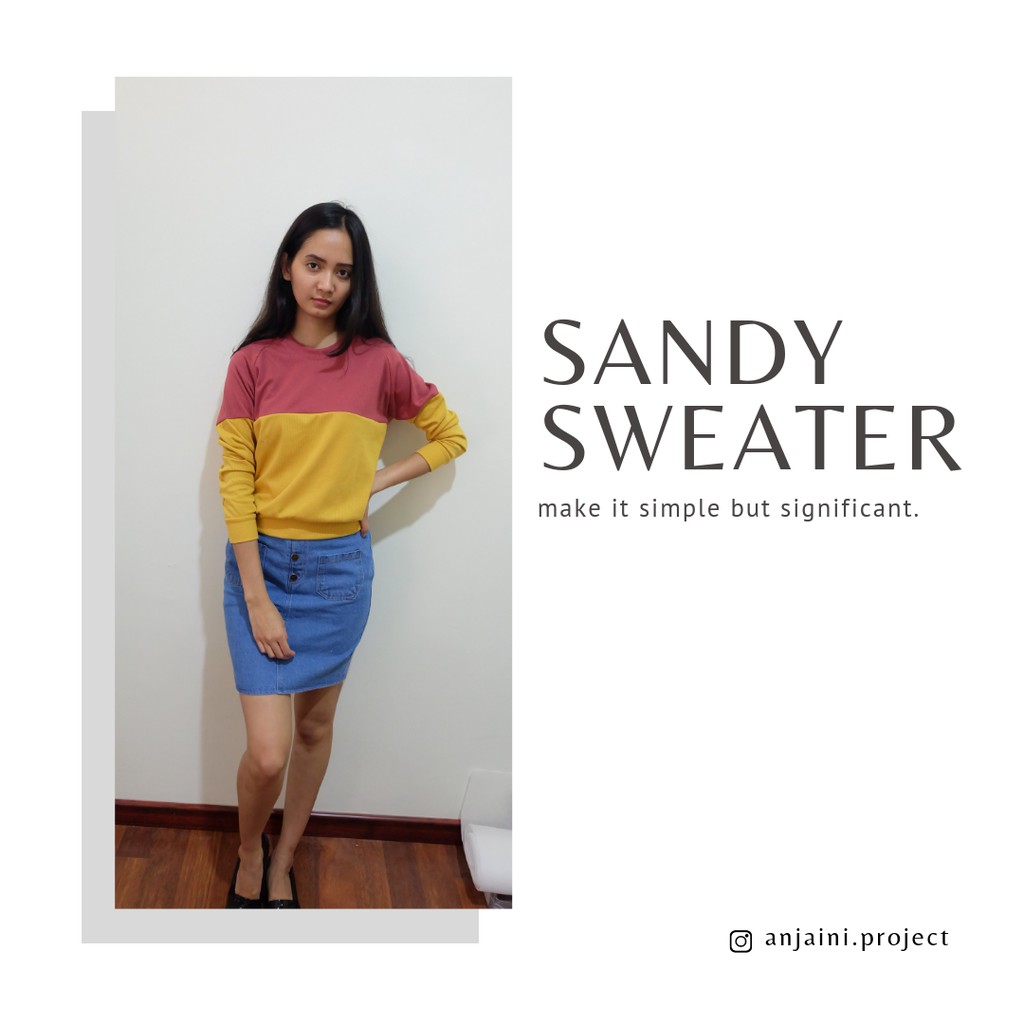 Sandy Sweater - Red