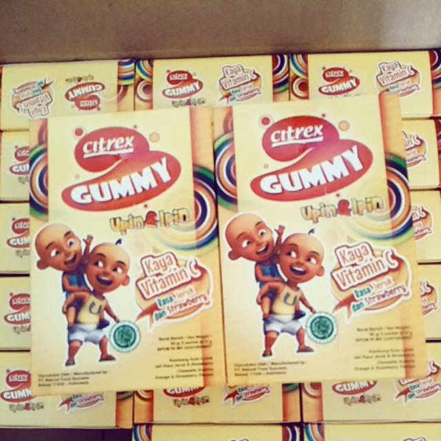 Citrex gummy upin ipin