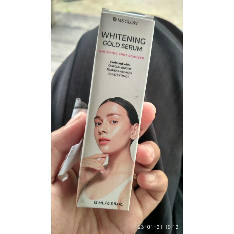 serum whitening gold