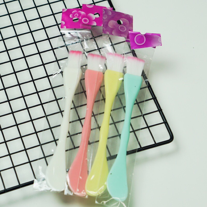 KUAS MASKER 2in1 SPATULA