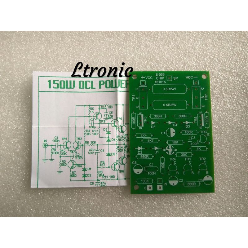 PCB Power OCL 150 watt