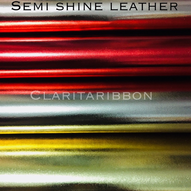 Semi shine leather backdrop aplikasi