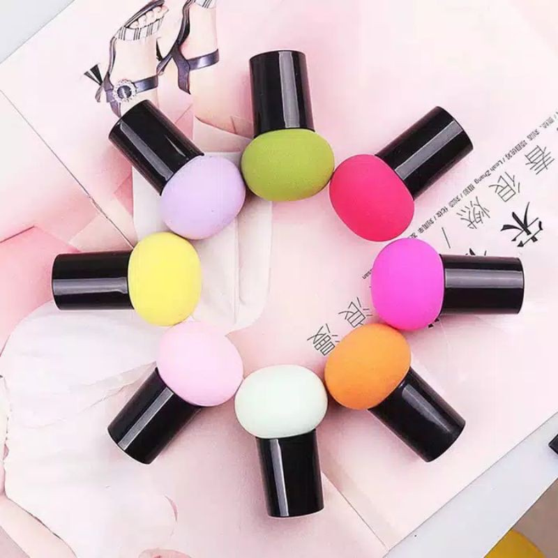 Stick make up sponge beauty/sponge blend/sponge jamur