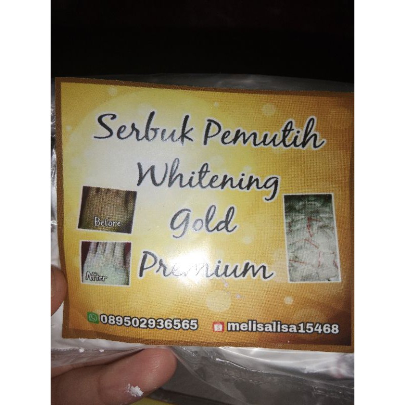 bibit pemutih badan (original)