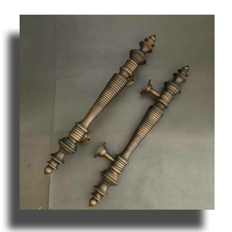 HANDLE PINTU RUMAH KUNINGAN MINARET PULL