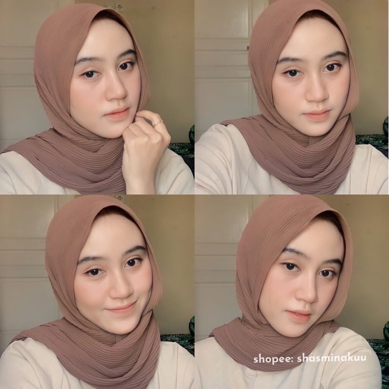 Pashmina plisket full lidi
