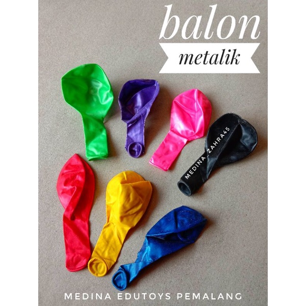 Balon Metalik Tebal