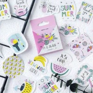 45 pcs sticker scrapbook