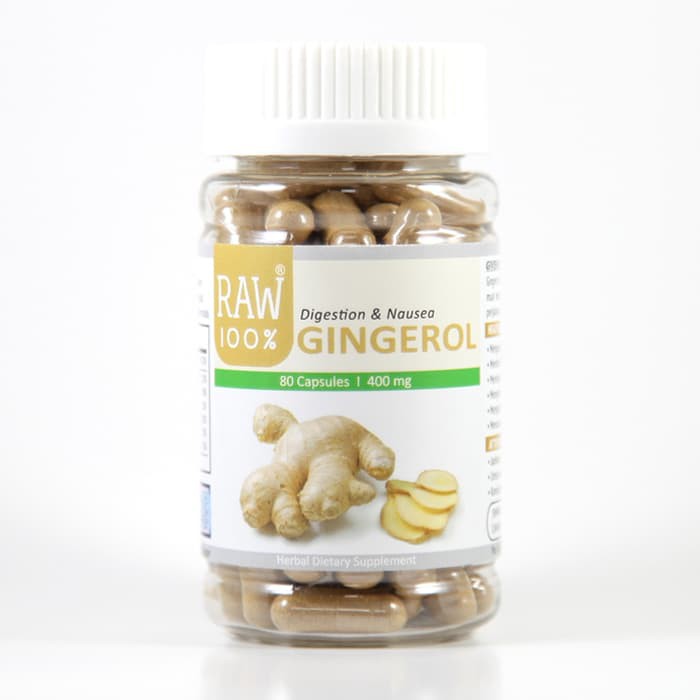 RAW 100   Gingerol   Nausea   Digestion Support Limited