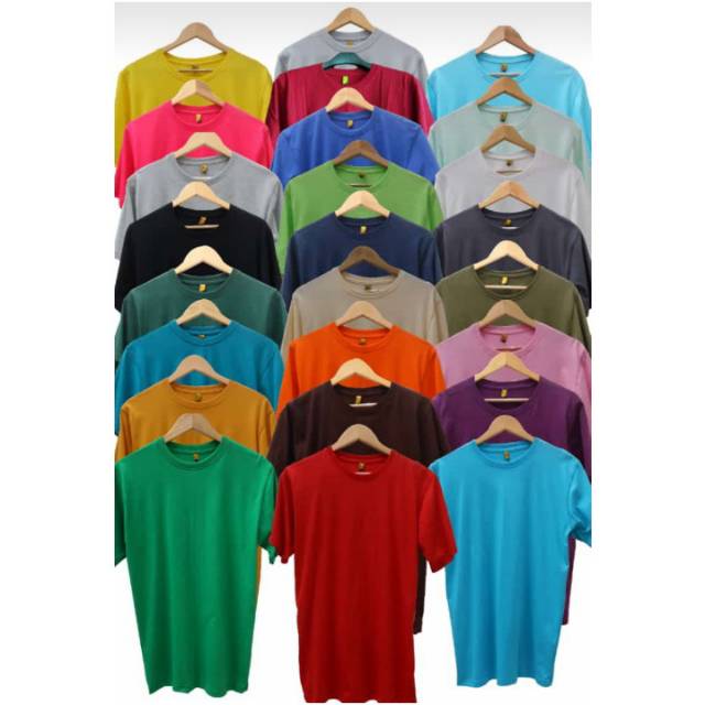 KAOS POLOS COTTON COMBED 30S