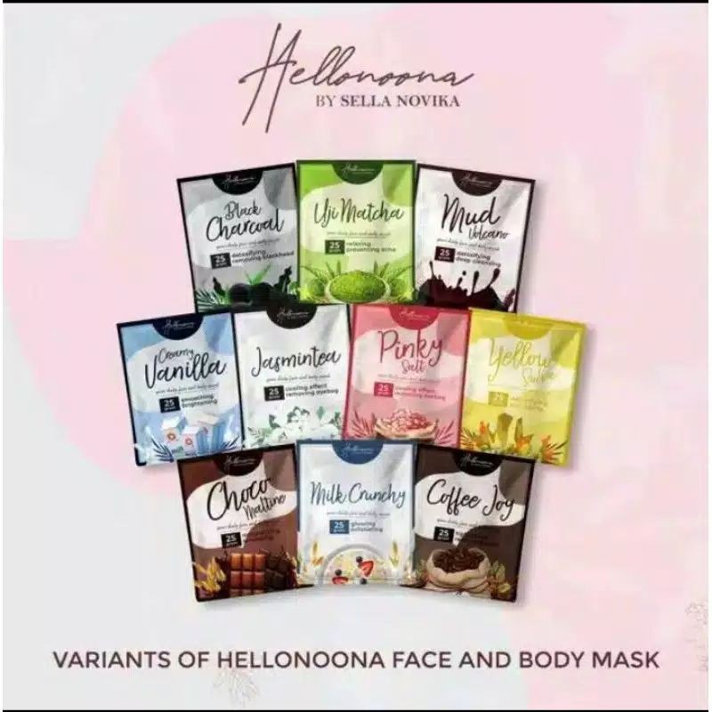 MASKER FACEMASK HELONONA 25gr