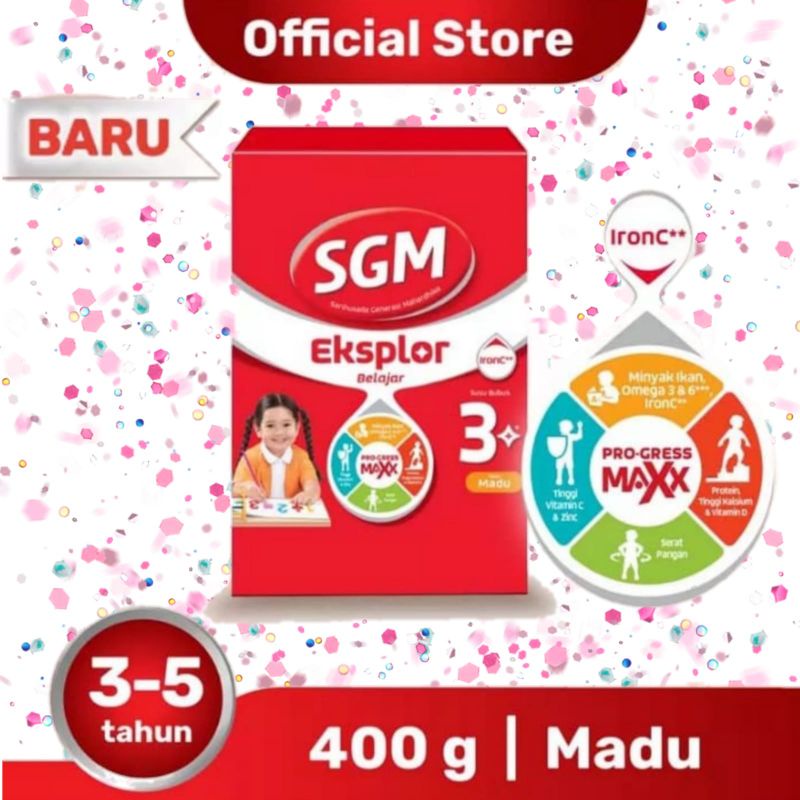 SGM 3+ EKSPLOR MADU 400GRAM
