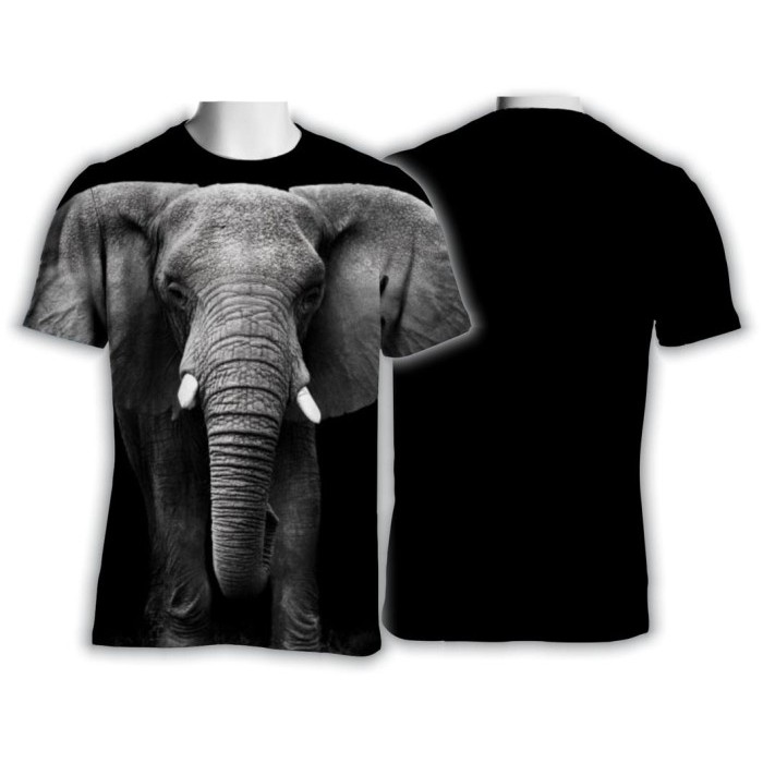 Kaos Full print Elephants