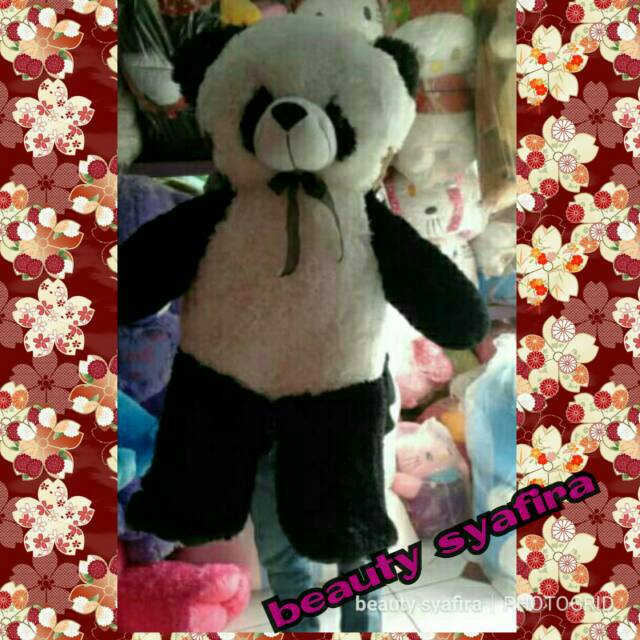 Boneka panda 1meter