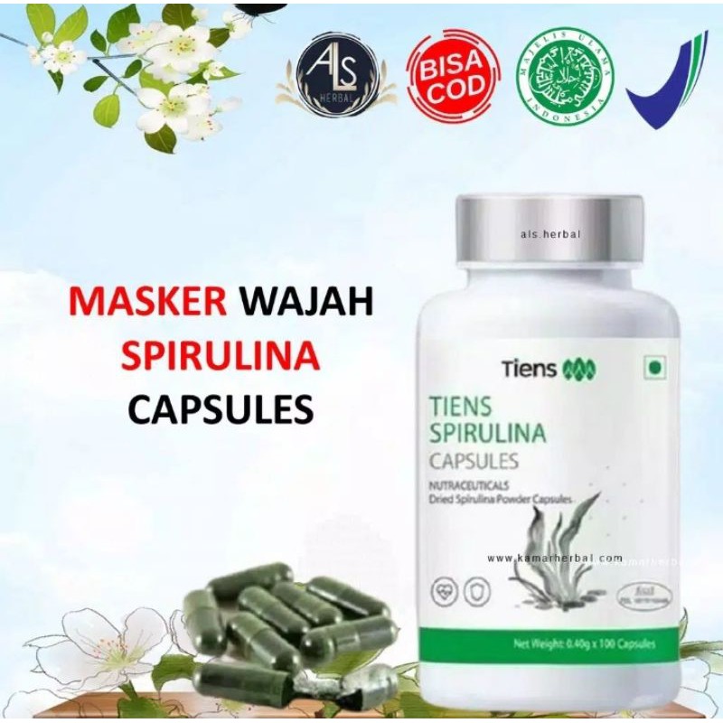 MASKER SPIRULINA 50 CAPSULES